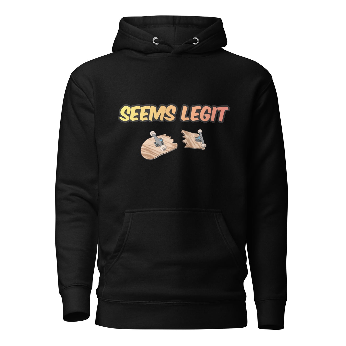 Seems Legit - Cotton Hoodie