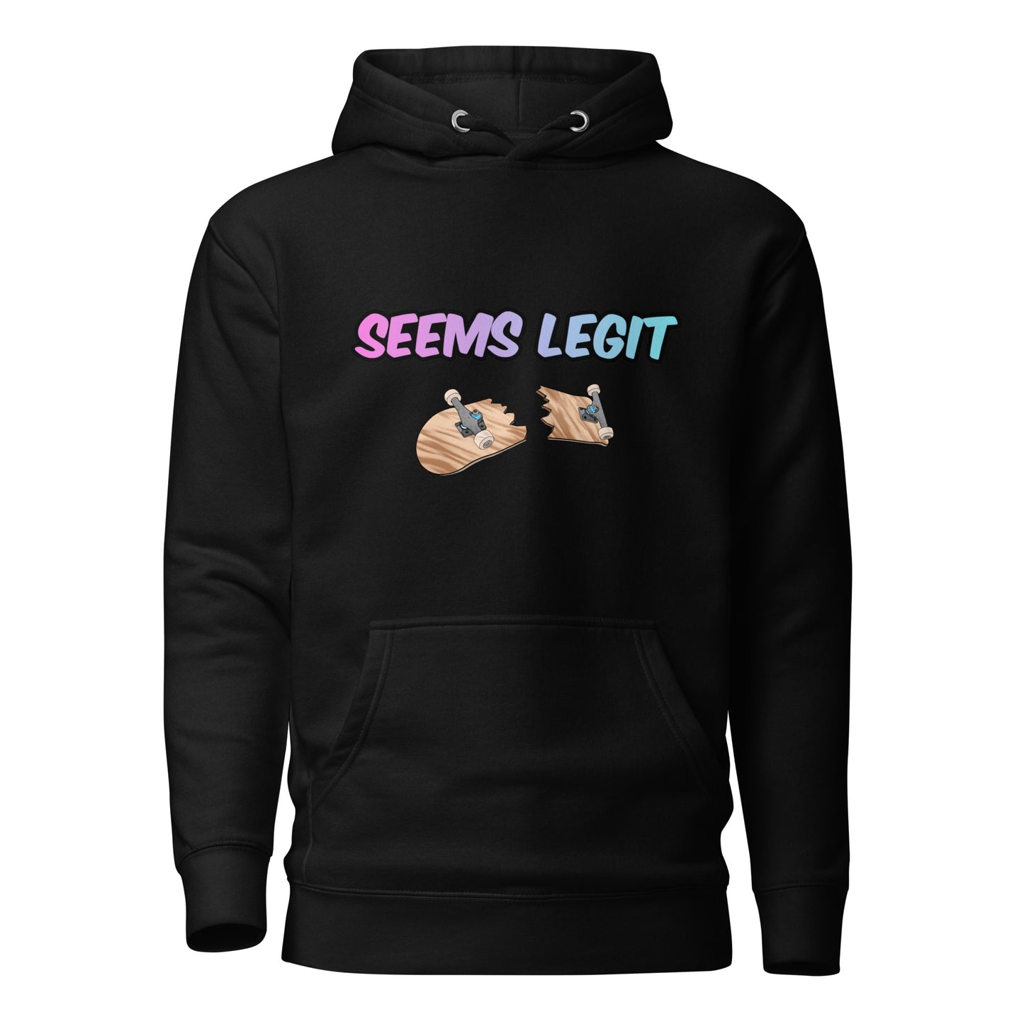 Seems Legit Cotton Hoodie