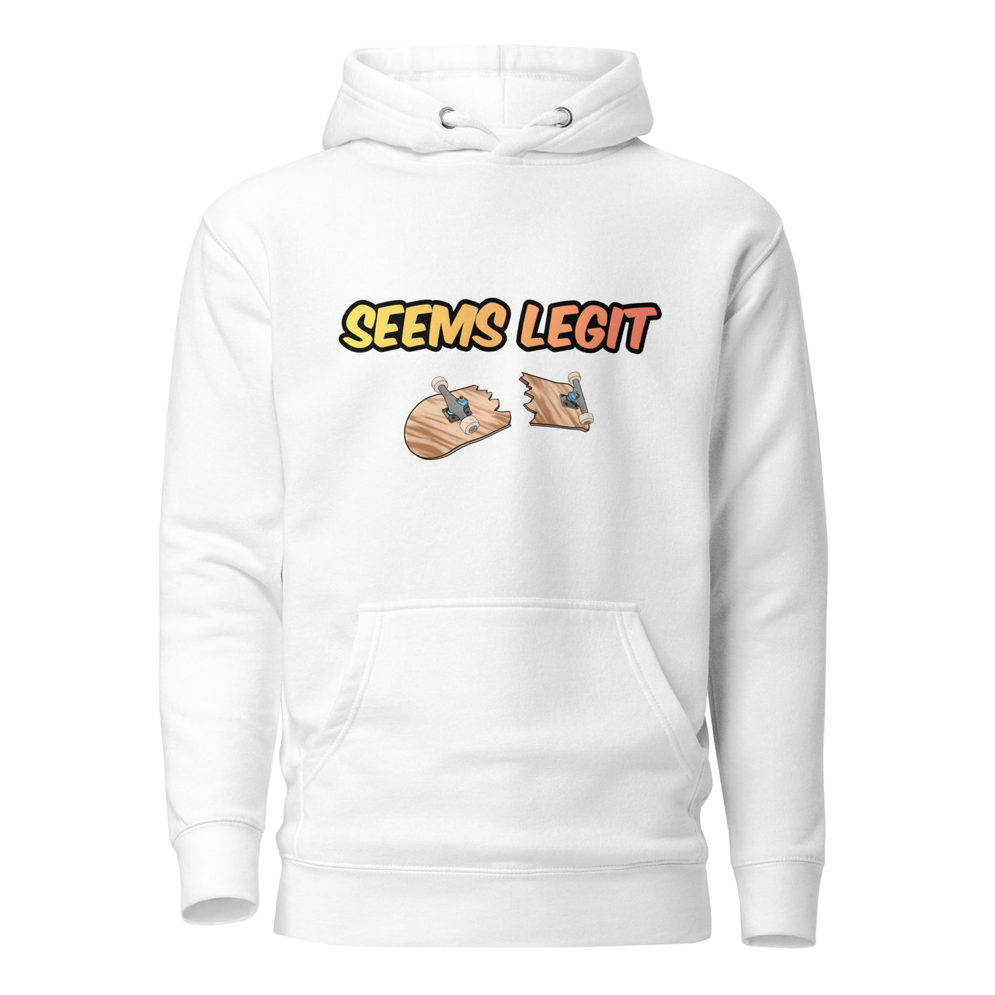 Seems Legit - Cotton Hoodie